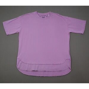 Royce Brand Women's Oversized Vintage Poncho Top - Lilac - Size‎ L